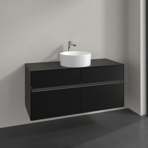 Villeroy & Boch Collaro Waschtischunterschrank 120 x 54,8 cm , mit LED-Beleuchtung, mit 4 Auszügen