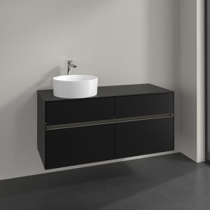 Villeroy & Boch Collaro Waschtischunterschrank 120 x 54,8 cm , mit LED-Beleuchtung, mit 4 Auszügen