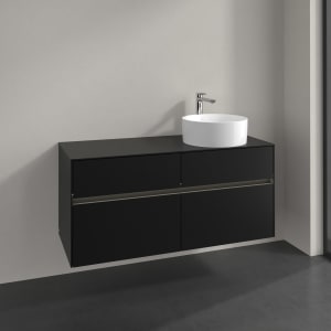 Villeroy & Boch Collaro Waschtischunterschrank 120 x 54,8 cm , mit LED-Beleuchtung, mit 4 Auszügen