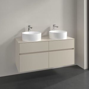 Villeroy & Boch Collaro Waschtischunterschrank 120 x 54,8 cm , mit 4 Auszügen