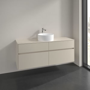 Villeroy & Boch Collaro Waschtischunterschrank 140 x 54,8 cm , mit 4 Auszügen