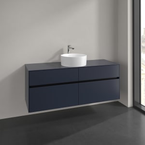 Villeroy & Boch Collaro Waschtischunterschrank 140 x 54,8 cm , mit 4 Auszügen
