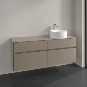 Villeroy & Boch Collaro Waschtischunterschrank 140 x 54,8 cm , mit 4 Auszügen