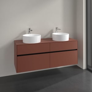 Villeroy & Boch Collaro Waschtischunterschrank 140 x 54,8 cm , mit 4 Auszügen