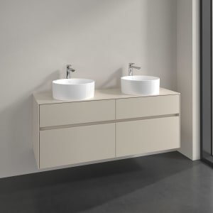 Villeroy & Boch Collaro Waschtischunterschrank 140 x 54,8 cm , mit 4 Auszügen