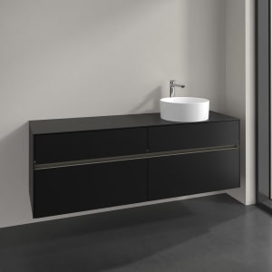 Villeroy & Boch Collaro Waschtischunterschrank 160 x 54,8 cm , mit LED-Beleuchtung, mit 4 Auszügen