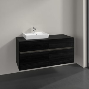 Villeroy & Boch Collaro Waschtischunterschrank 120 x 54,8 cm , mit LED-Beleuchtung, mit 4 Auszügen