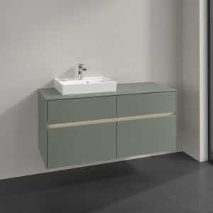 Villeroy & Boch Collaro Waschtischunterschrank 120 x 54,8 cm , mit LED-Beleuchtung, mit 4 Auszügen
