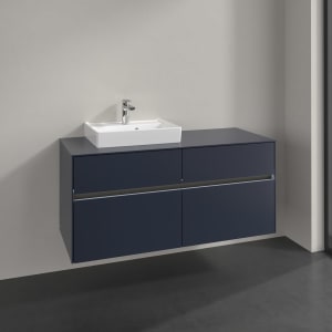 Villeroy & Boch Collaro Waschtischunterschrank 120 x 54,8 cm , mit LED-Beleuchtung, mit 4 Auszügen