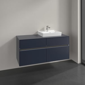 Villeroy & Boch Collaro Waschtischunterschrank 120 x 54,8 cm , mit LED-Beleuchtung, mit 4 Auszügen