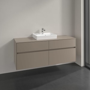 Villeroy & Boch Collaro Waschtischunterschrank 140 x 54,8 cm , mit 4 Auszügen