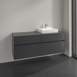 Villeroy & Boch Collaro Waschtischunterschrank 140 x 54,8 cm , mit 4 Auszügen