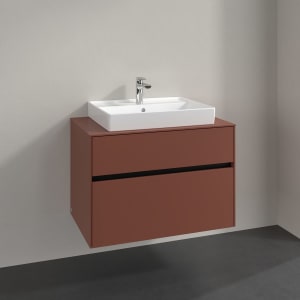 Villeroy & Boch Collaro Waschtischunterschrank 80 x 54,8 cm , mit 2 Auszügen