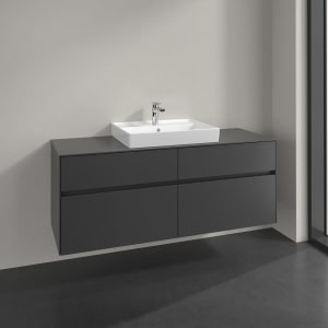 Villeroy & Boch Collaro Waschtischunterschrank 140 x 54,8 cm , mit 4 Auszügen