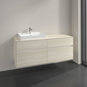 Villeroy & Boch Collaro Waschtischunterschrank 140 x 54,8 cm , mit 4 Auszügen