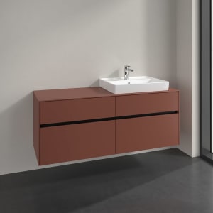 Villeroy & Boch Collaro Waschtischunterschrank 140 x 54,8 cm , mit 4 Auszügen