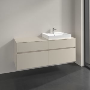 Villeroy & Boch Collaro Waschtischunterschrank 140 x 54,8 cm , mit 4 Auszügen