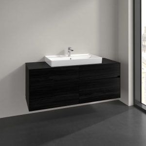 Villeroy & Boch Collaro Waschtischunterschrank 140 x 54,8 cm , mit 4 Auszügen