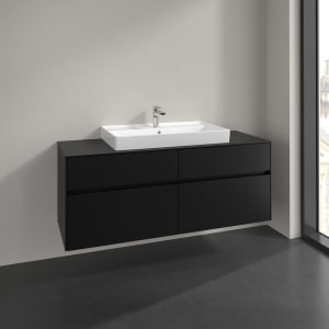 Villeroy & Boch Collaro Waschtischunterschrank 140 x 54,8 cm , mit 4 Auszügen