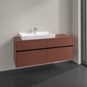 Villeroy & Boch Collaro Waschtischunterschrank 140 x 54,8 cm , mit 4 Auszügen
