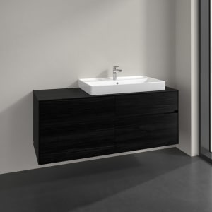 Villeroy & Boch Collaro Waschtischunterschrank 140 x 54,8 cm , mit 4 Auszügen