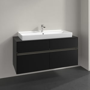 Villeroy & Boch Collaro Waschtischunterschrank 120 x 54,8 cm , mit LED-Beleuchtung, mit 4 Auszügen