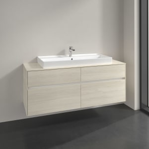 Villeroy & Boch Collaro Waschtischunterschrank 140 x 54,8 cm , mit 4 Auszügen