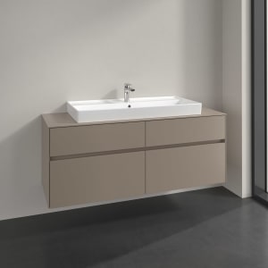 Villeroy & Boch Collaro Waschtischunterschrank 140 x 54,8 cm , mit 4 Auszügen