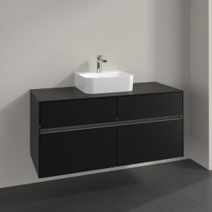 Villeroy & Boch Collaro Waschtischunterschrank 120 x 54,8 cm , mit LED-Beleuchtung, mit 4 Auszügen