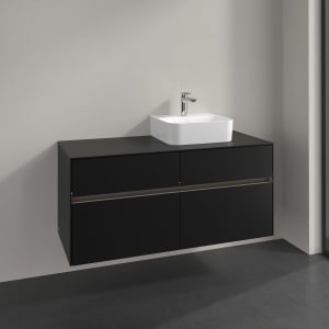Villeroy & Boch Collaro Waschtischunterschrank 120 x 54,8 cm , mit LED-Beleuchtung, mit 4 Auszügen