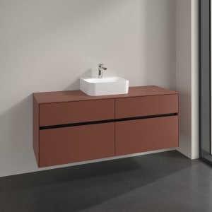 Villeroy & Boch Collaro Waschtischunterschrank 140 x 54,8 cm , mit 4 Auszügen