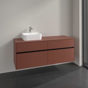 Villeroy & Boch Collaro Waschtischunterschrank 140 x 54,8 cm , mit 4 Auszügen
