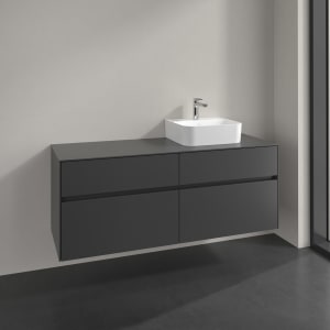 Villeroy & Boch Collaro Waschtischunterschrank 140 x 54,8 cm , mit 4 Auszügen