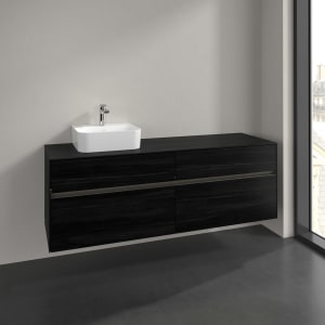 Villeroy & Boch Collaro Waschtischunterschrank 160 x 54,8 cm , mit LED-Beleuchtung, mit 4 Auszügen