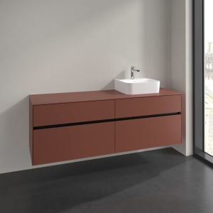 Villeroy & Boch Collaro Waschtischunterschrank 160 x 54,8 cm , mit 4 Auszügen