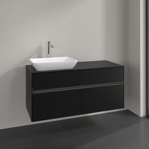 Villeroy & Boch Collaro Waschtischunterschrank 120 x 54,8 cm , mit LED-Beleuchtung, mit 4 Auszügen