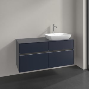 Villeroy & Boch Collaro Waschtischunterschrank 120 x 54,8 cm , mit LED-Beleuchtung, mit 4 Auszügen
