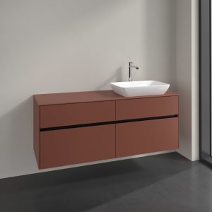 Villeroy & Boch Collaro Waschtischunterschrank 140 x 54,8 cm , mit 4 Auszügen
