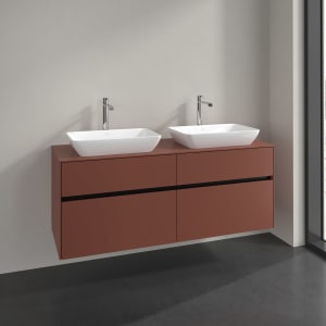 Villeroy & Boch Collaro Waschtischunterschrank 140 x 54,8 cm , mit 4 Auszügen