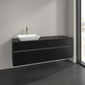 Villeroy & Boch Collaro Waschtischunterschrank 160 x 54,8 cm , mit LED-Beleuchtung, mit 4 Auszügen
