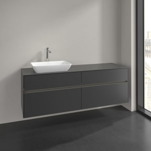 Villeroy & Boch Collaro Waschtischunterschrank 160 x 54,8 cm , mit LED-Beleuchtung, mit 4 Auszügen