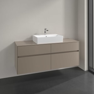 Villeroy & Boch Collaro Waschtischunterschrank 140 x 54,8 cm , mit 4 Auszügen