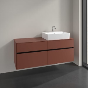 Villeroy & Boch Collaro Waschtischunterschrank 140 x 54,8 cm , mit 4 Auszügen