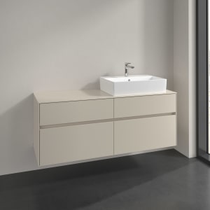 Villeroy & Boch Collaro Waschtischunterschrank 140 x 54,8 cm , mit 4 Auszügen