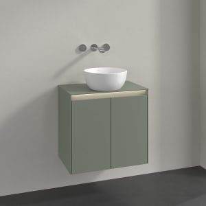 Villeroy & Boch Collaro Waschtischunterschrank 60 x 54,8 cm , mit LED-Beleuchtung, mit 2 Türen