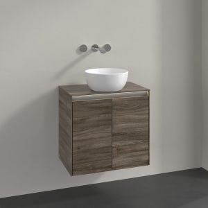 Villeroy & Boch Collaro Waschtischunterschrank 60 x 54,8 cm , mit LED-Beleuchtung, mit 2 Türen