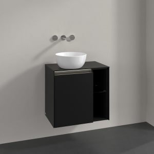 Villeroy & Boch Collaro Waschtischunterschrank 60 x 54,8 cm , mit LED-Beleuchtung, mit 1 Tür, Anschlag links