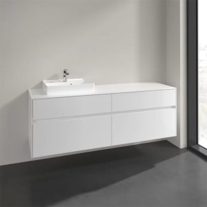 Villeroy & Boch Collaro Waschtischunterschrank 160 x 54,8 cm mit 4 Auszügen, für WT links