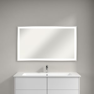 Villeroy & Boch Finero Badspiegel 120 x 70 cm mit umlaufendem LED-Lichtband