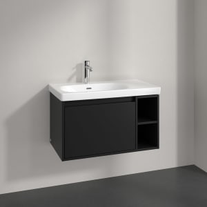 Villeroy & Boch Skyla Waschtisch mit Unterschrank 80 cm, 1 Auszug, Stauraum rechts